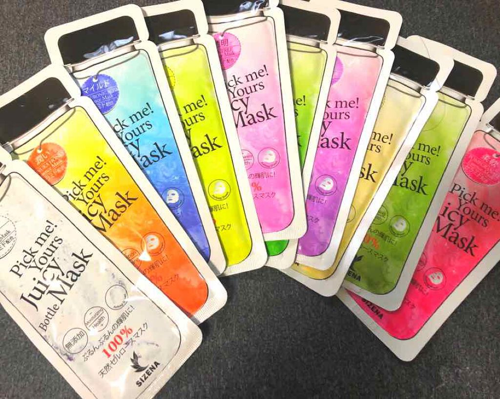 シゼナ ジューシーボトルマスク/Dermal/シートマスク・パックを使ったクチコミ（1枚目）