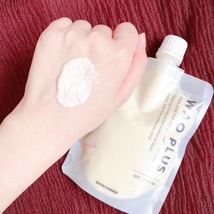 skinmarche WAOPLUS プラントベースミルクブースターマスク/ブレーンコスモス/洗い流すパック・マスクを使ったクチコミ(4枚目)