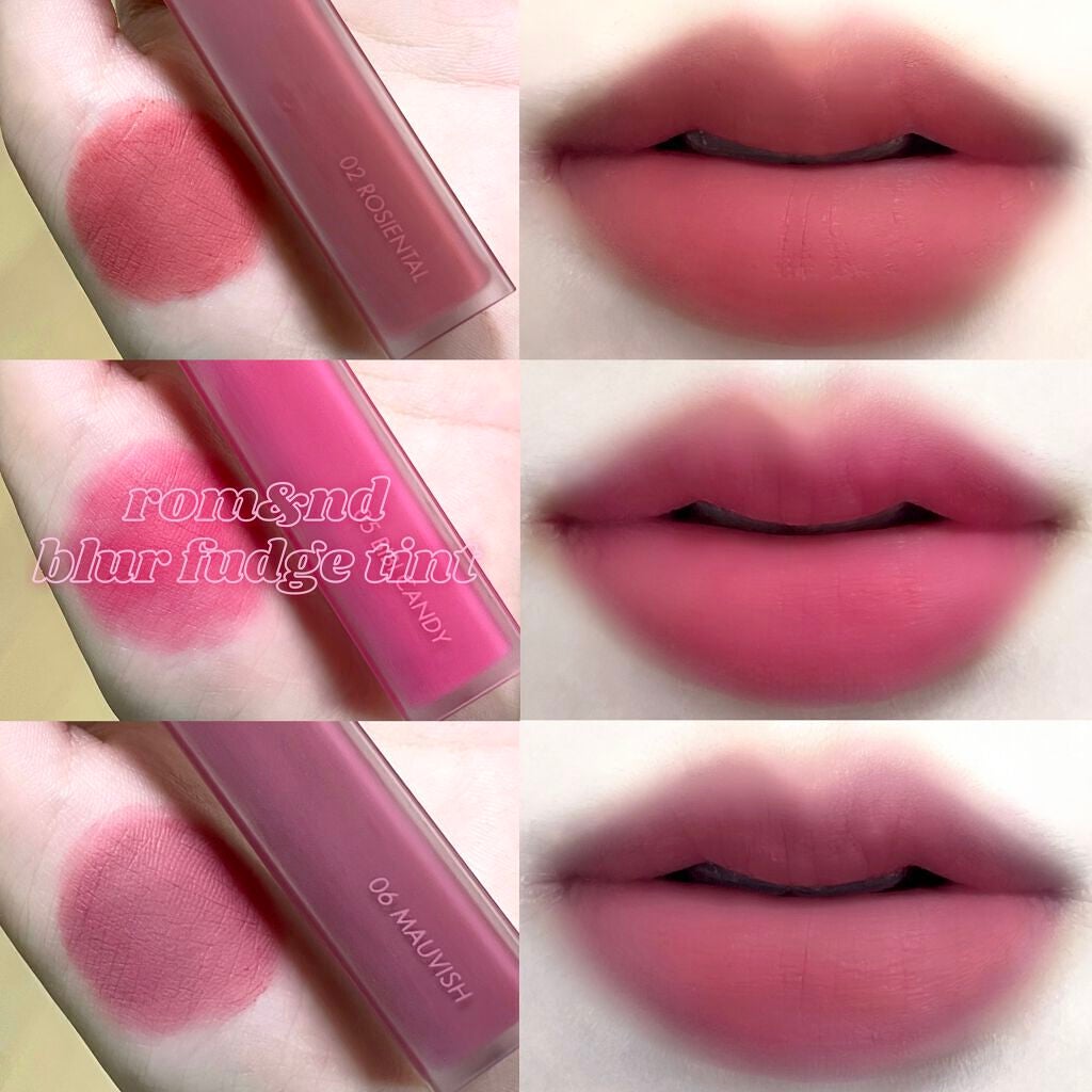 rom&nd ブラーファッジティント/rom&nd/リップティントを使ったクチコミ(1枚目)