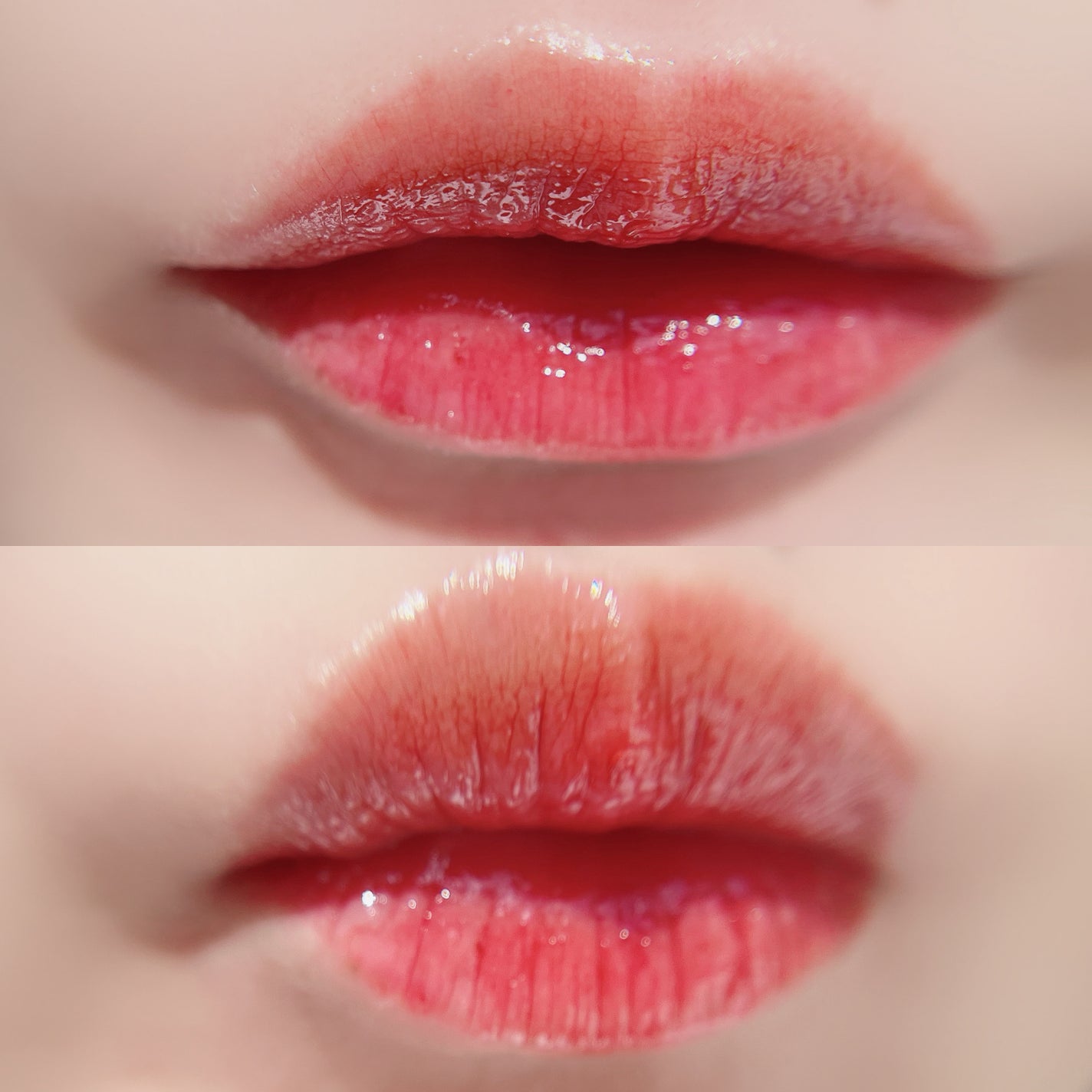 ロウグロウジェルティント/hince/リップティントを使ったクチコミ(2枚目)