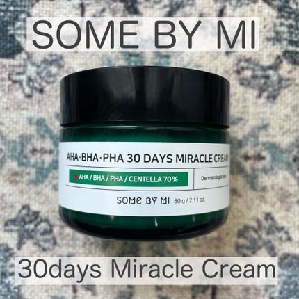 AHA·BHA·PHA 30デイズミラクルクリーム/SOME BY MI/フェイスクリームを使ったクチコミ(1枚目)