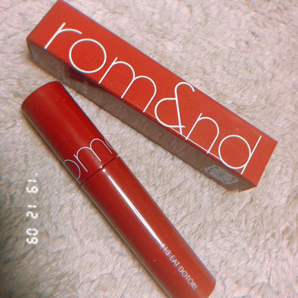 ジューシーラスティングティント/rom&nd/リップティントを使ったクチコミ（1枚目）