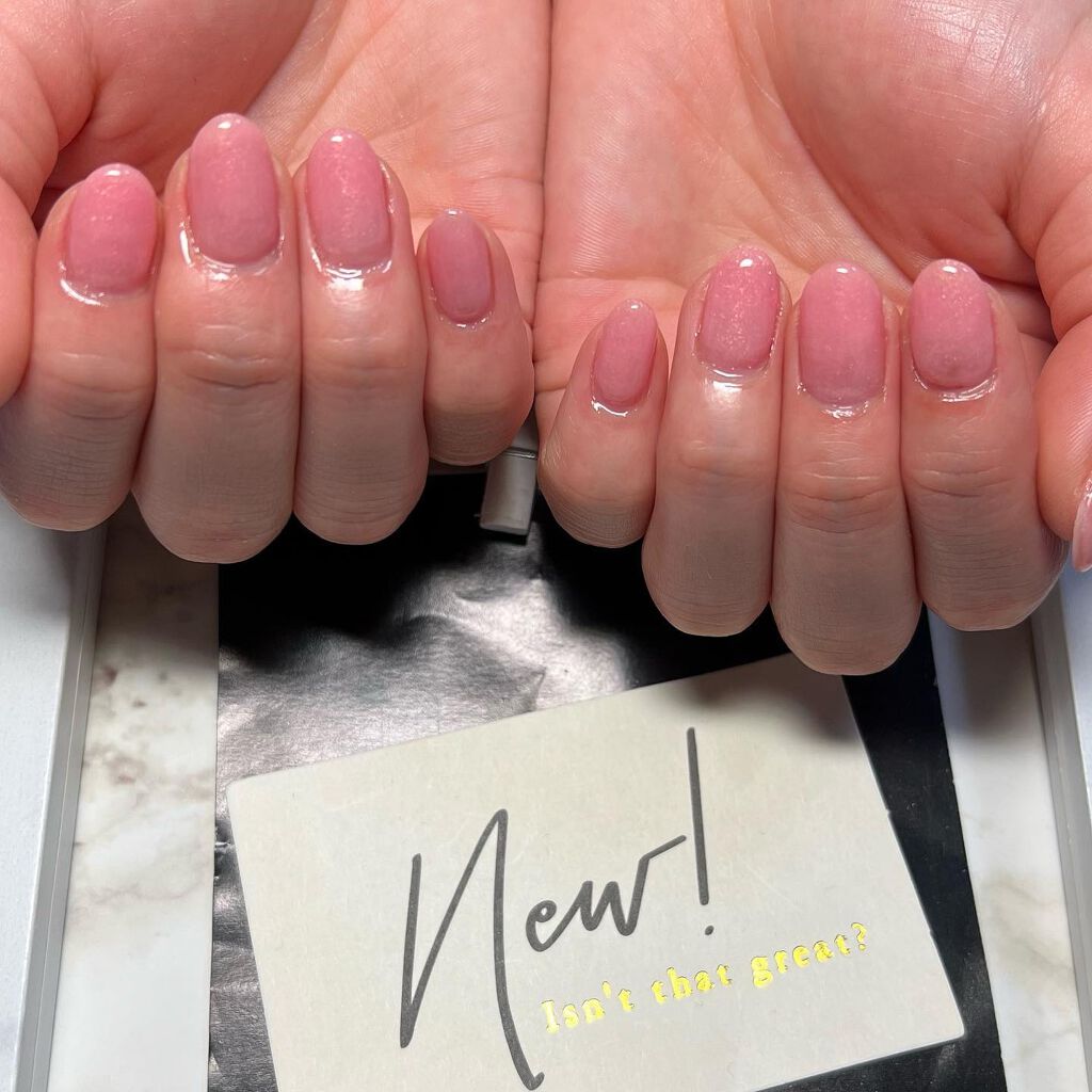 cst on LIPS 「#シンプルネイル#シンプル#simple#ベビーピンク#bab..」(2枚目)