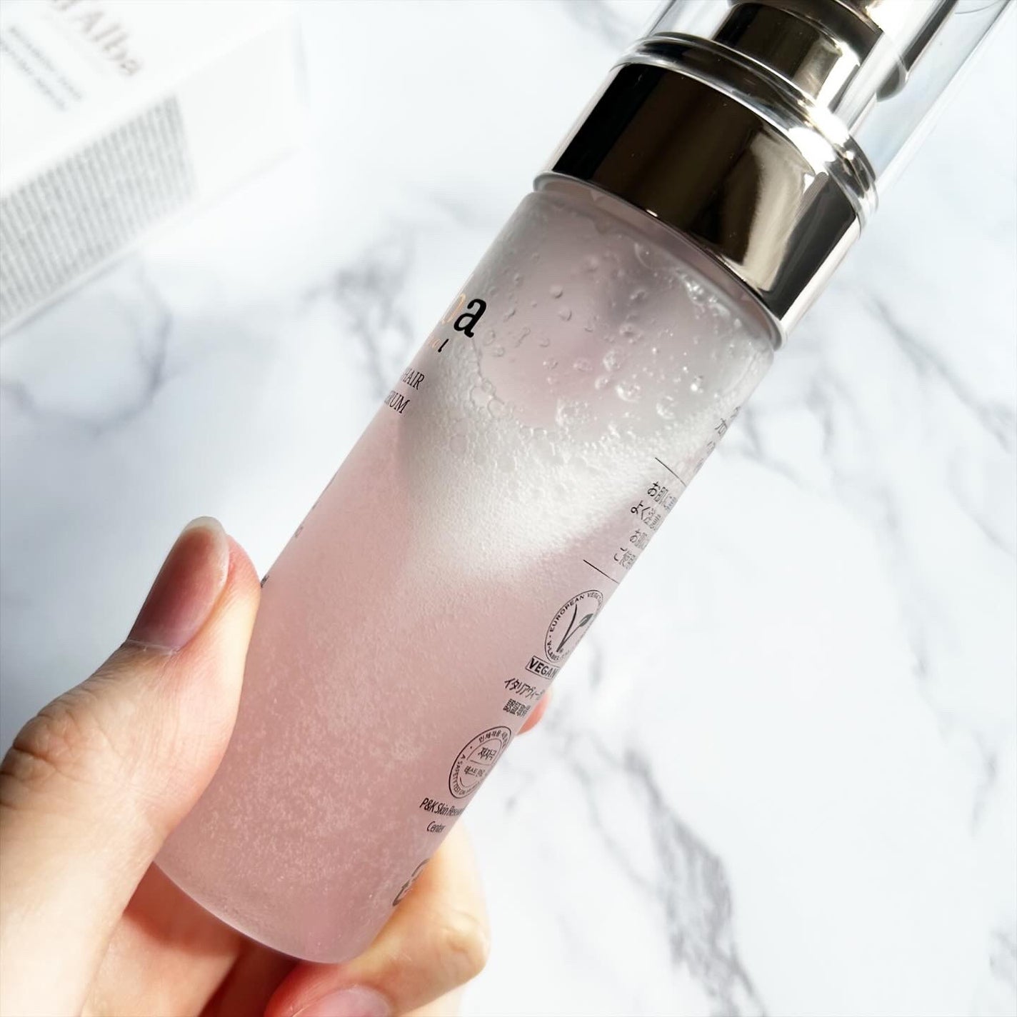 プロフェッショナルリペアリングヘアパヒュームセラム/ダルバ/ヘアミストを使ったクチコミ(2枚目)