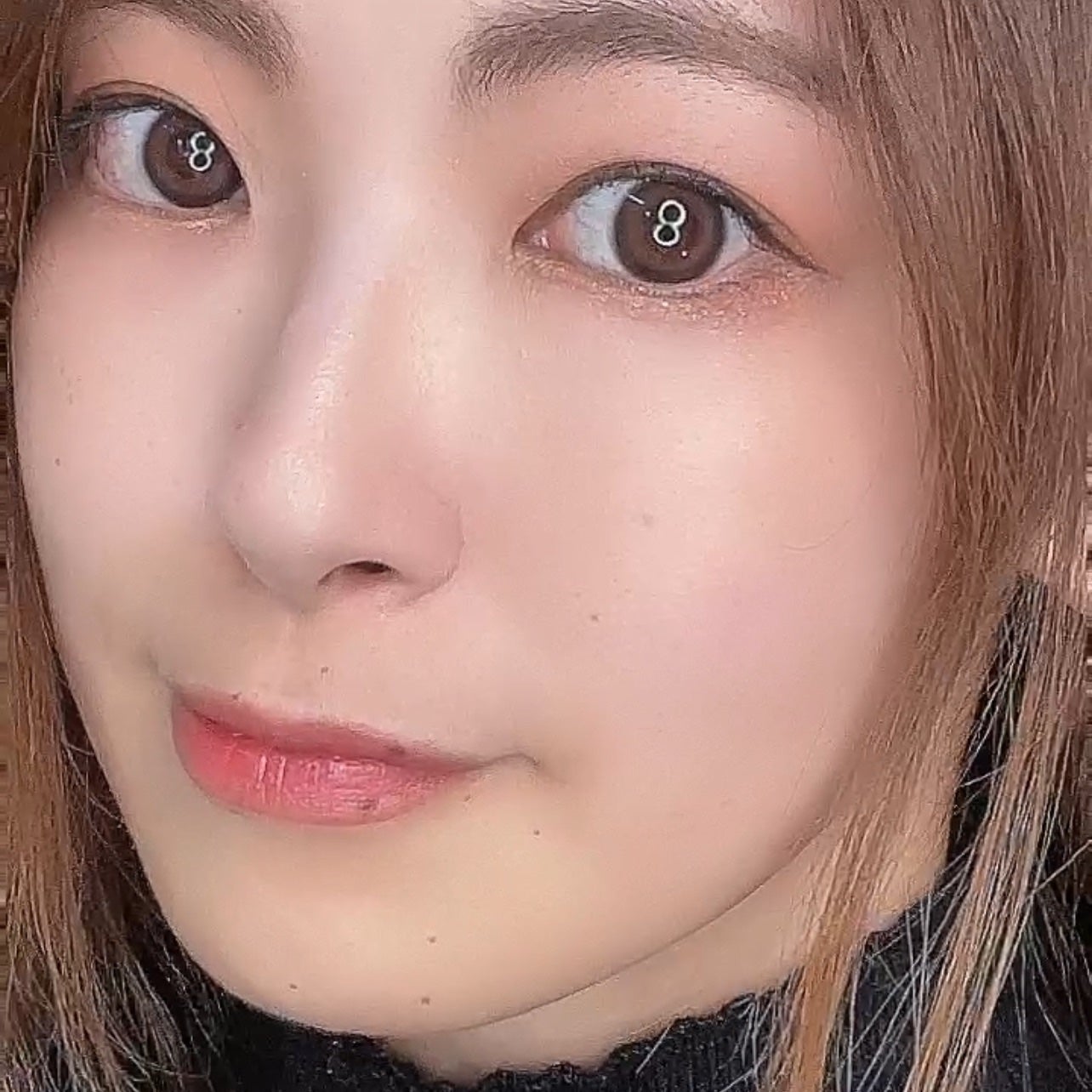 ヌードカーミンググロークッション/MAKE9/クッションファンデーションを使ったクチコミ(8枚目)