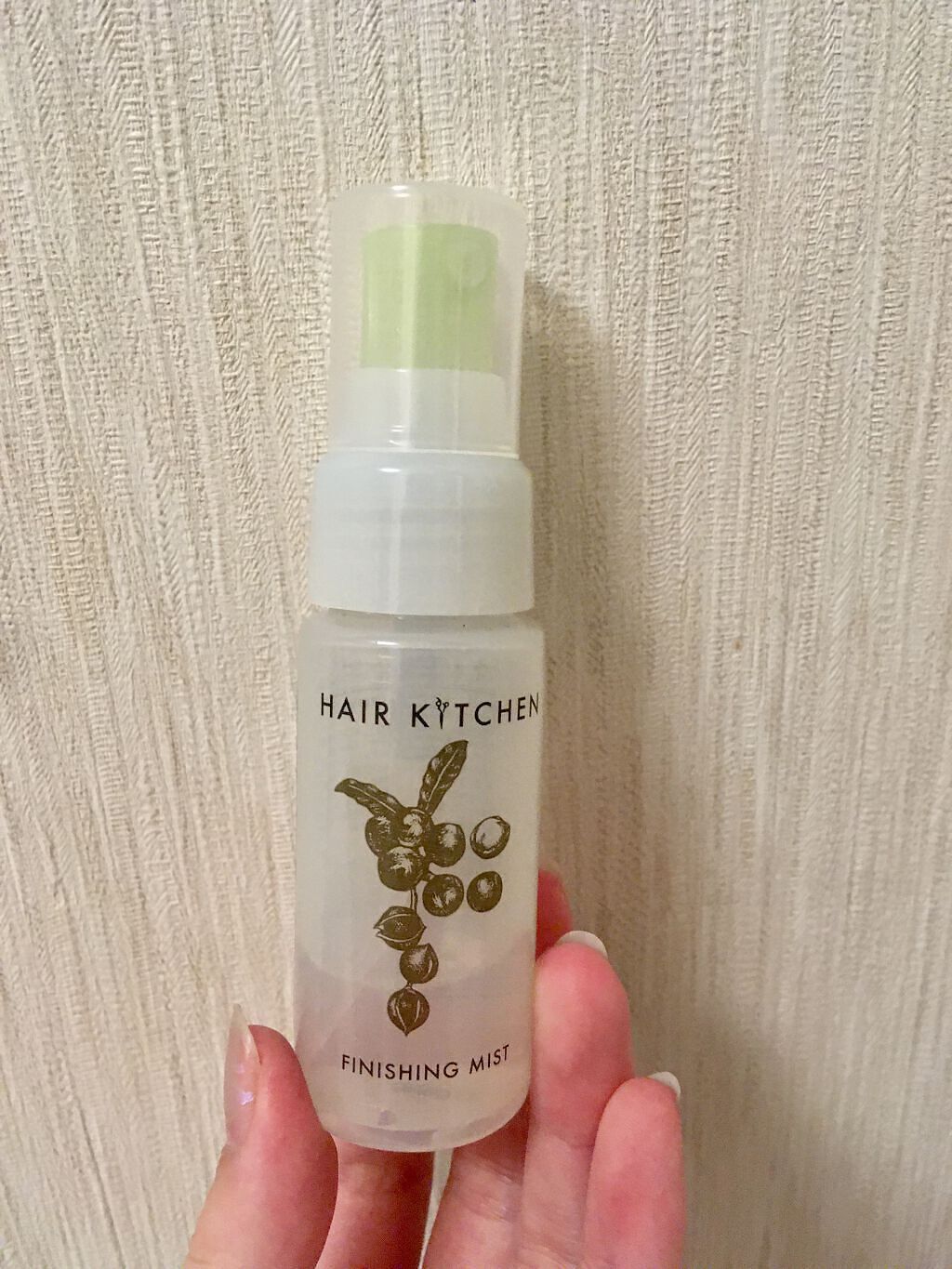 フィニッシングミスト/HAIR KITCHEN/ヘアミストを使ったクチコミ（1枚目）