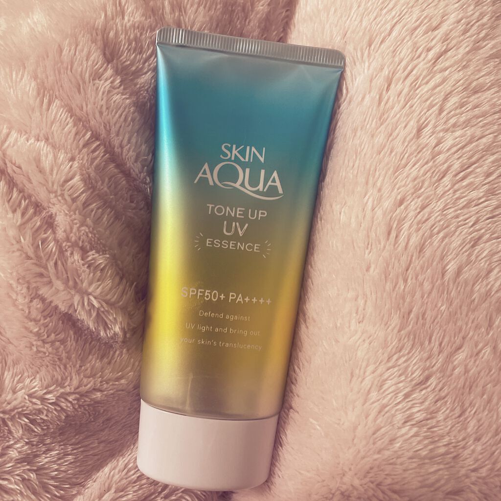 スキンアクア トーンアップUVエッセンス/スキンアクア/日焼け止めクリームを使ったクチコミ（1枚目）