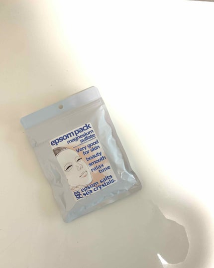 エプソムパック/sea crystals/シートマスク・パックを使ったクチコミ(3枚目)
