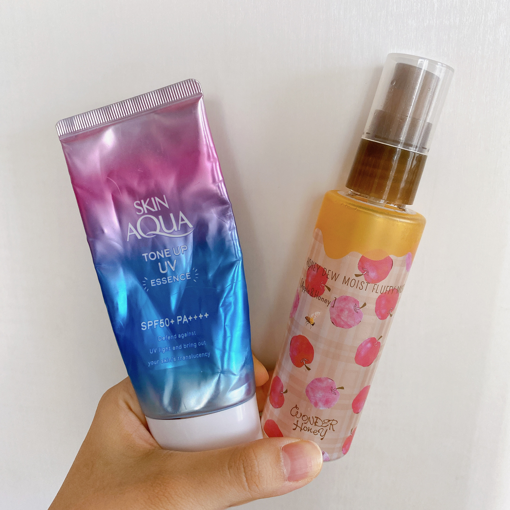 ワンダーハニー やさしく潤うふわふわミスト /VECUA Honey/ミスト状化粧水を使ったクチコミ（3枚目）