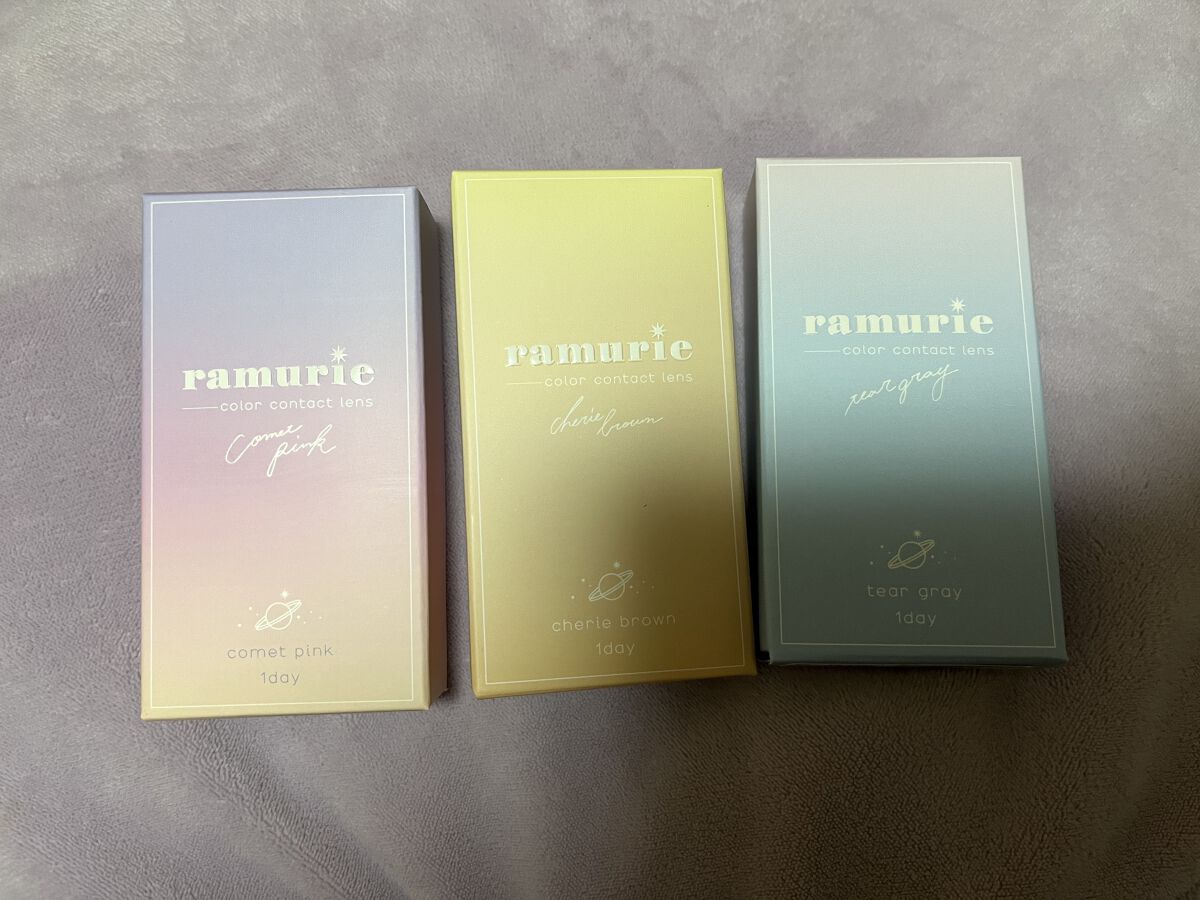 ramurie ラムリエ ティアーグレー/ramurie/ワンデー（１DAY）カラコンを使ったクチコミ（1枚目）