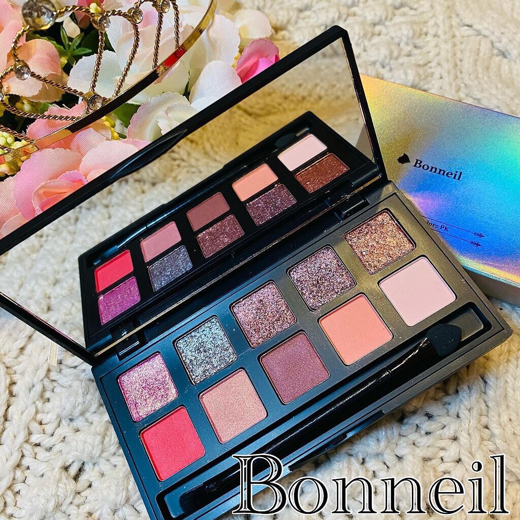 Eye Shadow 10 Colors PK/Bonneil/アイシャドウパレットを使ったクチコミ（1枚目）