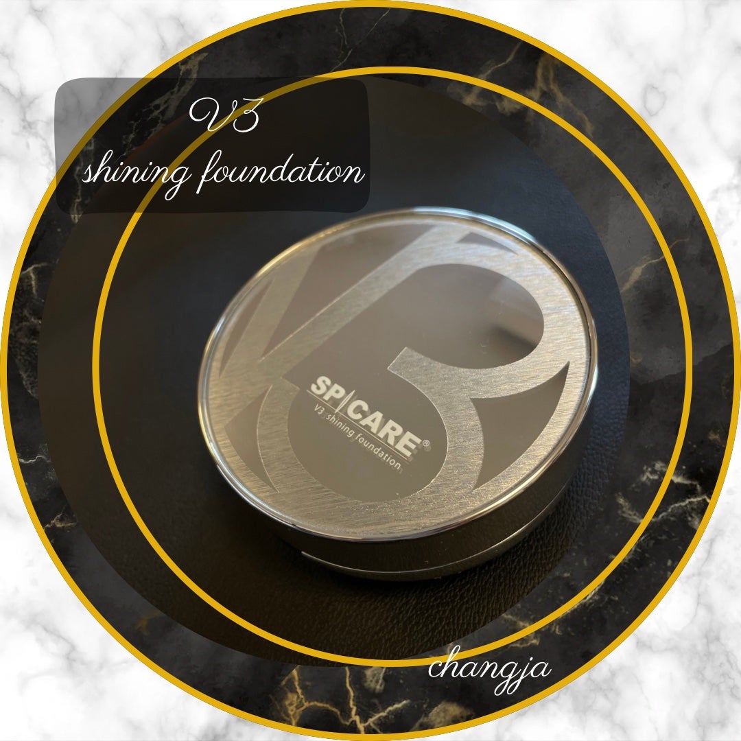 V3シャイニングファンデーション/SPICARE/クッションファンデーションを使ったクチコミ(1枚目)