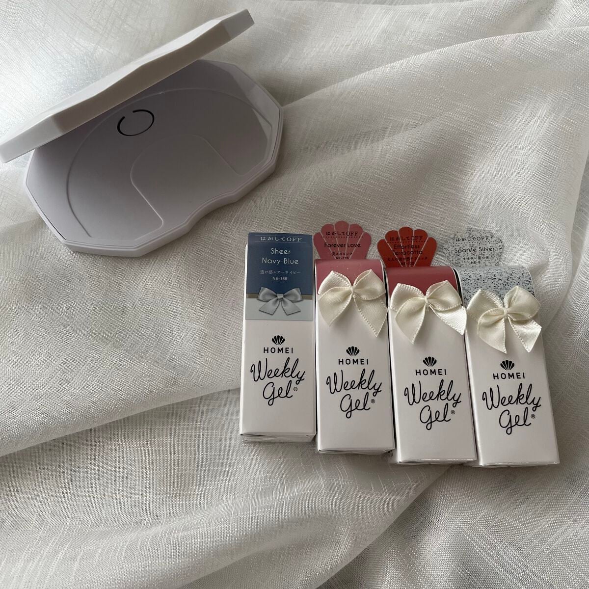 ウィークリージェル/HOMEI/ジェルネイルを使ったクチコミ(1枚目)