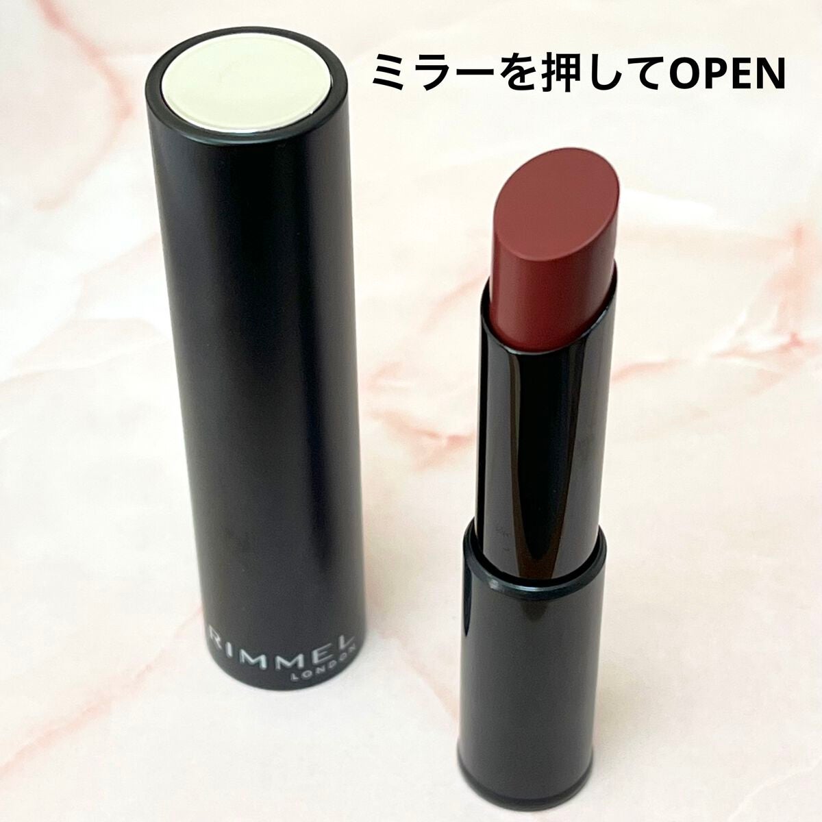 ラスティング フィニッシュ オイルモイスト ティント C/リンメル ロンドン/リップティントを使ったクチコミ(2枚目)