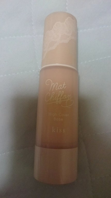 キス マットシフォン UVハイカバーベース/KiSS/化粧下地を使ったクチコミ(1枚目)