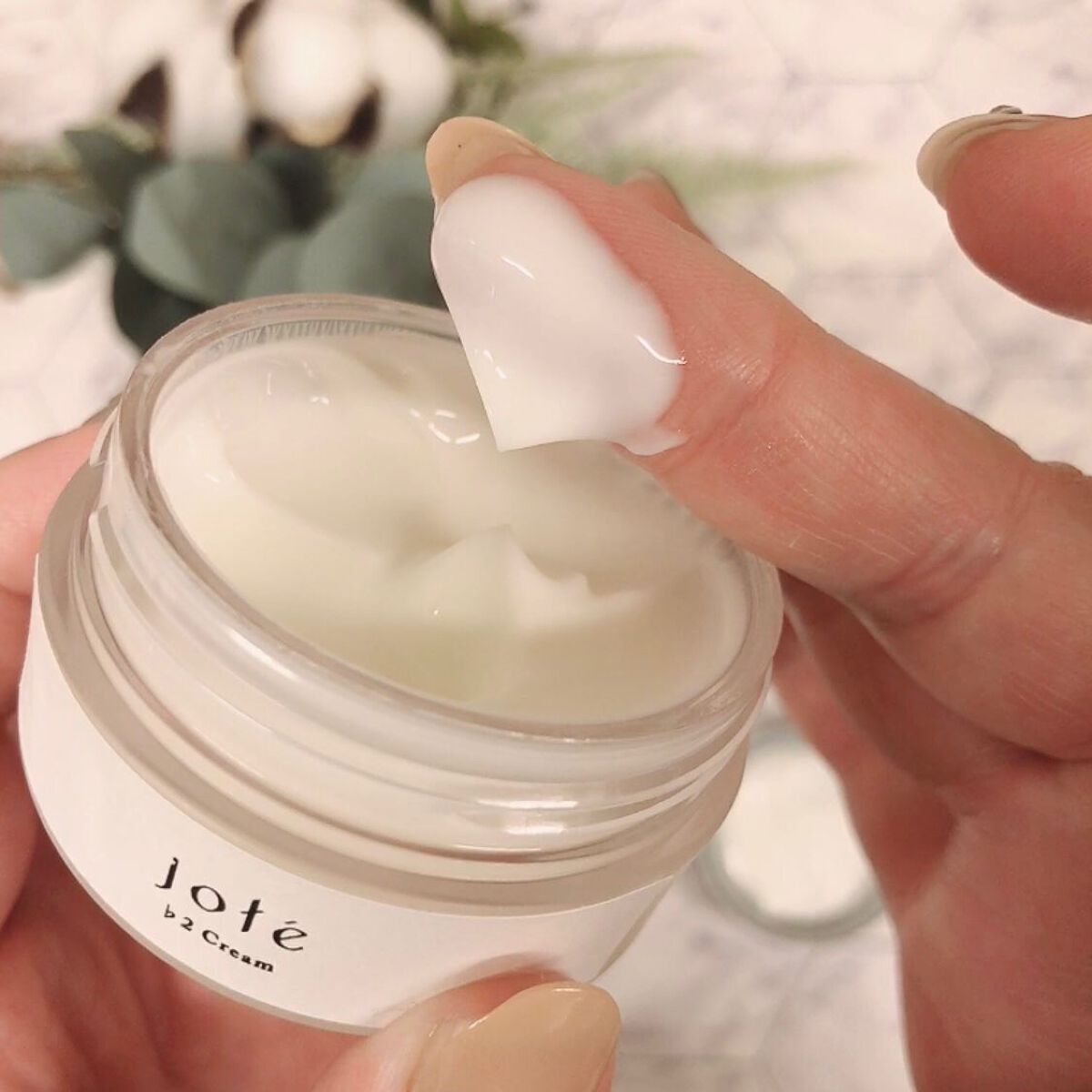 jote ♭2 (フラット2)Cream 《金木犀の香り》/jote/フェイスクリームを使ったクチコミ(3枚目)