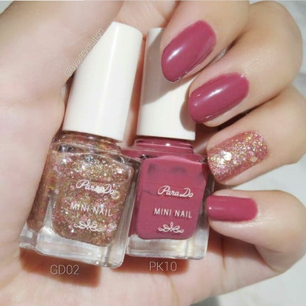 ミニネイル/パラドゥ/マニキュアを使ったクチコミ(3枚目)