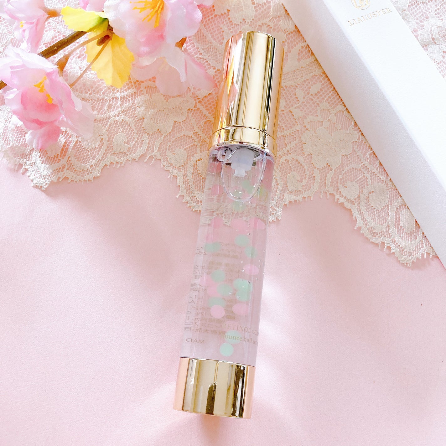 レチノール×シカ バウンスボールセラム/LIALUSTER/美容液を使ったクチコミ(1枚目)