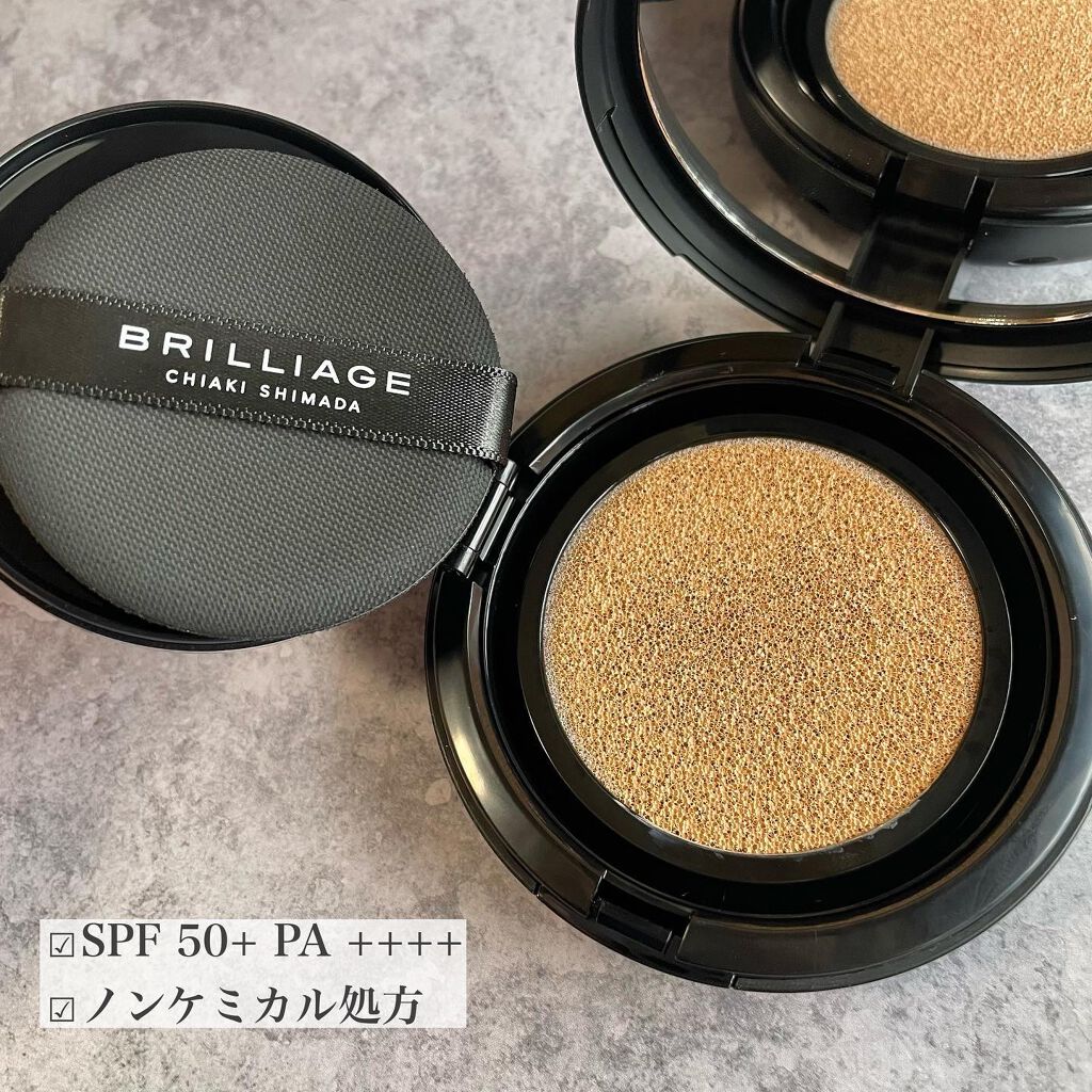 クリエイターズ ロングウェア UV クッション/ブリリアージュ/クッションファンデーションを使ったクチコミ(3枚目)