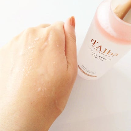 ダルバ ホワイトトリュフバイタルスプレーセラム/ダルバ/ミスト状化粧水を使ったクチコミ(3枚目)