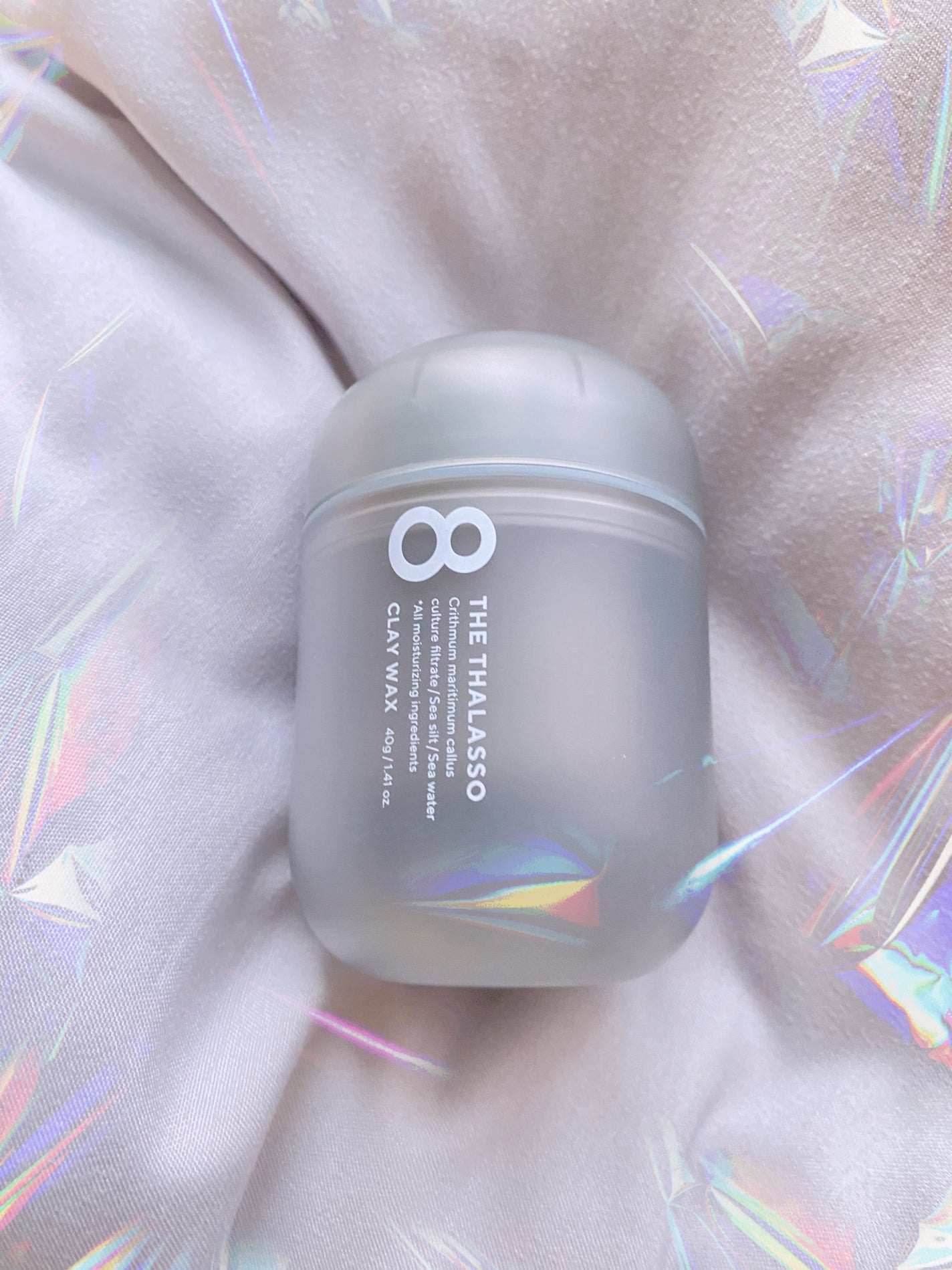 セミマット&ナチュラル クレイワックス/エイトザタラソ/ヘアワックス・クリームを使ったクチコミ(1枚目)