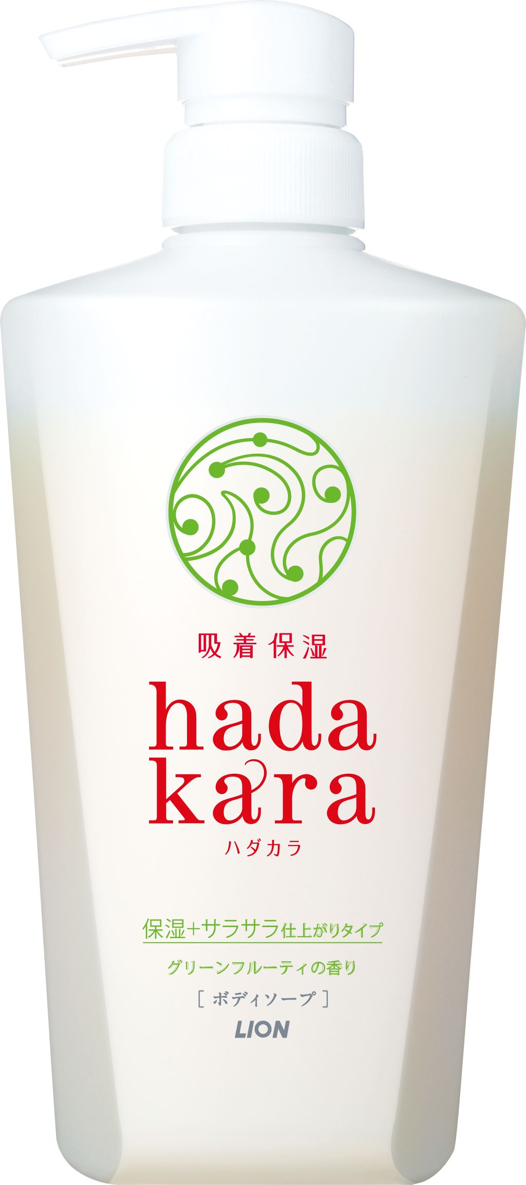 hadakara ボディソープ 保湿+サラサラ仕上がりタイプ グリーンフルーティの香り hadakara