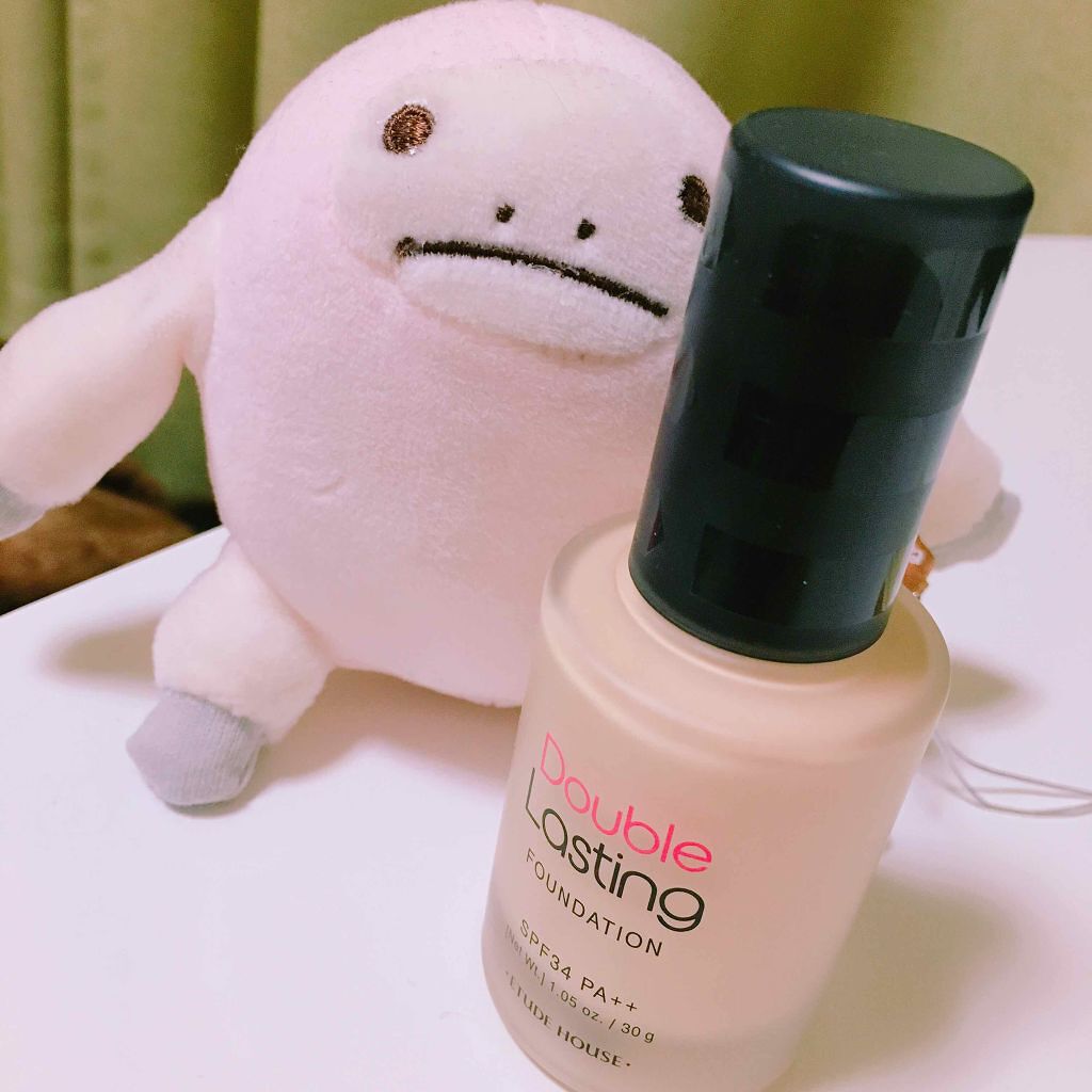 ダブルラスティング ファンデーション/ETUDE/リキッドファンデーションを使ったクチコミ（1枚目）