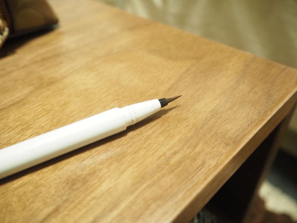 トーン リキッドアイライナー 02 ブラウン/to/one/リキッドアイライナーを使ったクチコミ（2枚目）