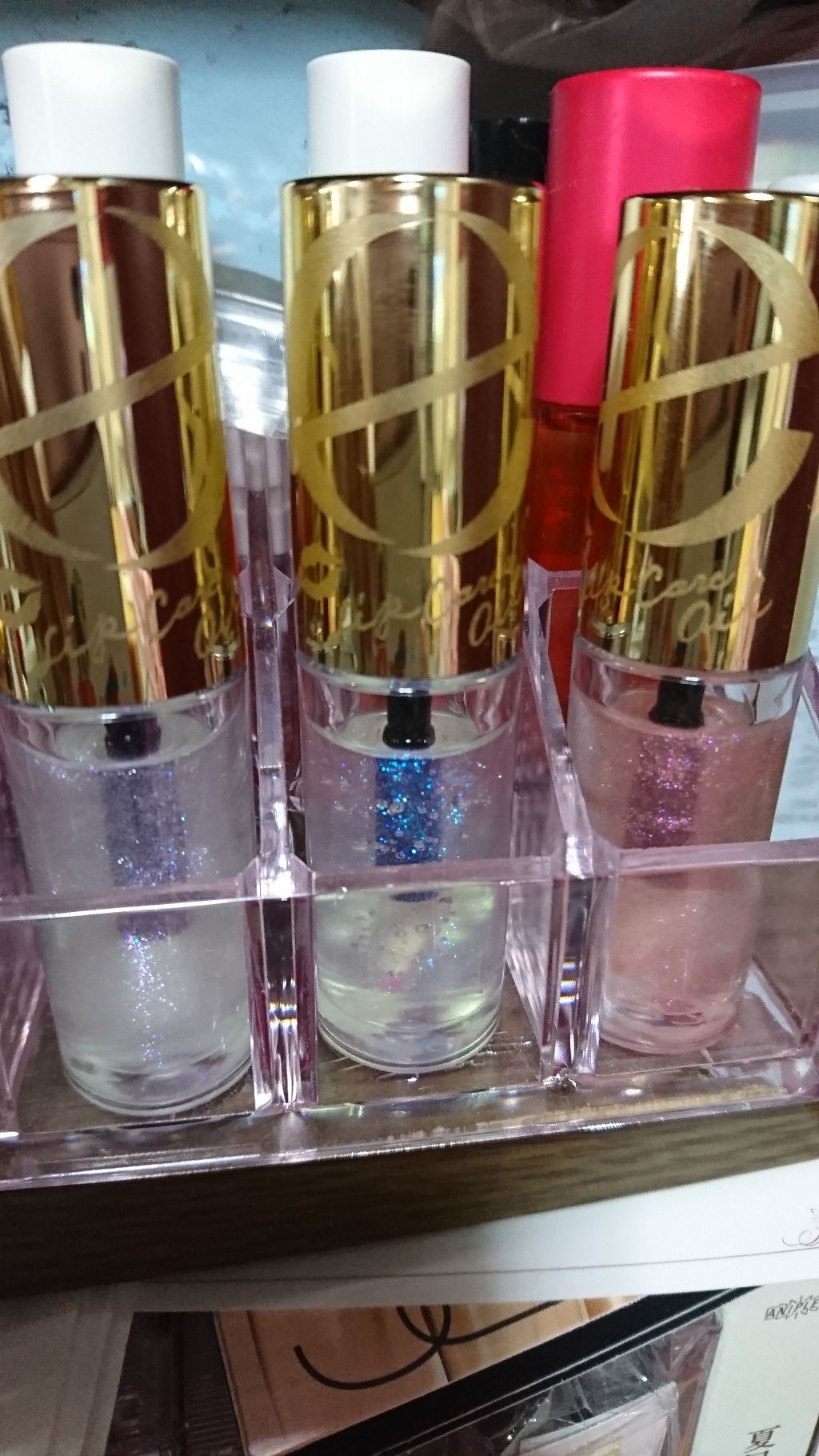 リップケアオイル/excel/リップグロスを使ったクチコミ（1枚目）