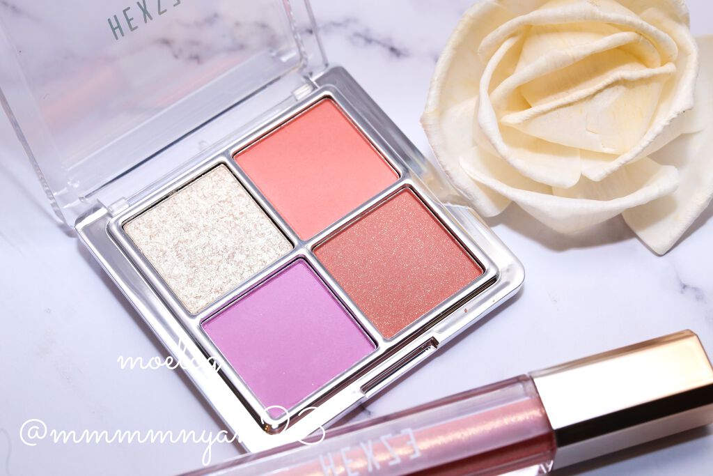 アイランドアドベンチャー4アイシャドウ/HEXZE(ヘックスゼ)/アイシャドウパレットを使ったクチコミ(2枚目)