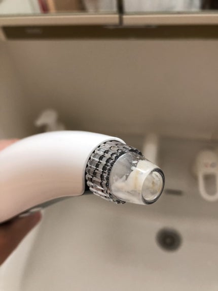 毛穴吸引クリーナー/美顔器・マッサージを使ったクチコミ(1枚目)