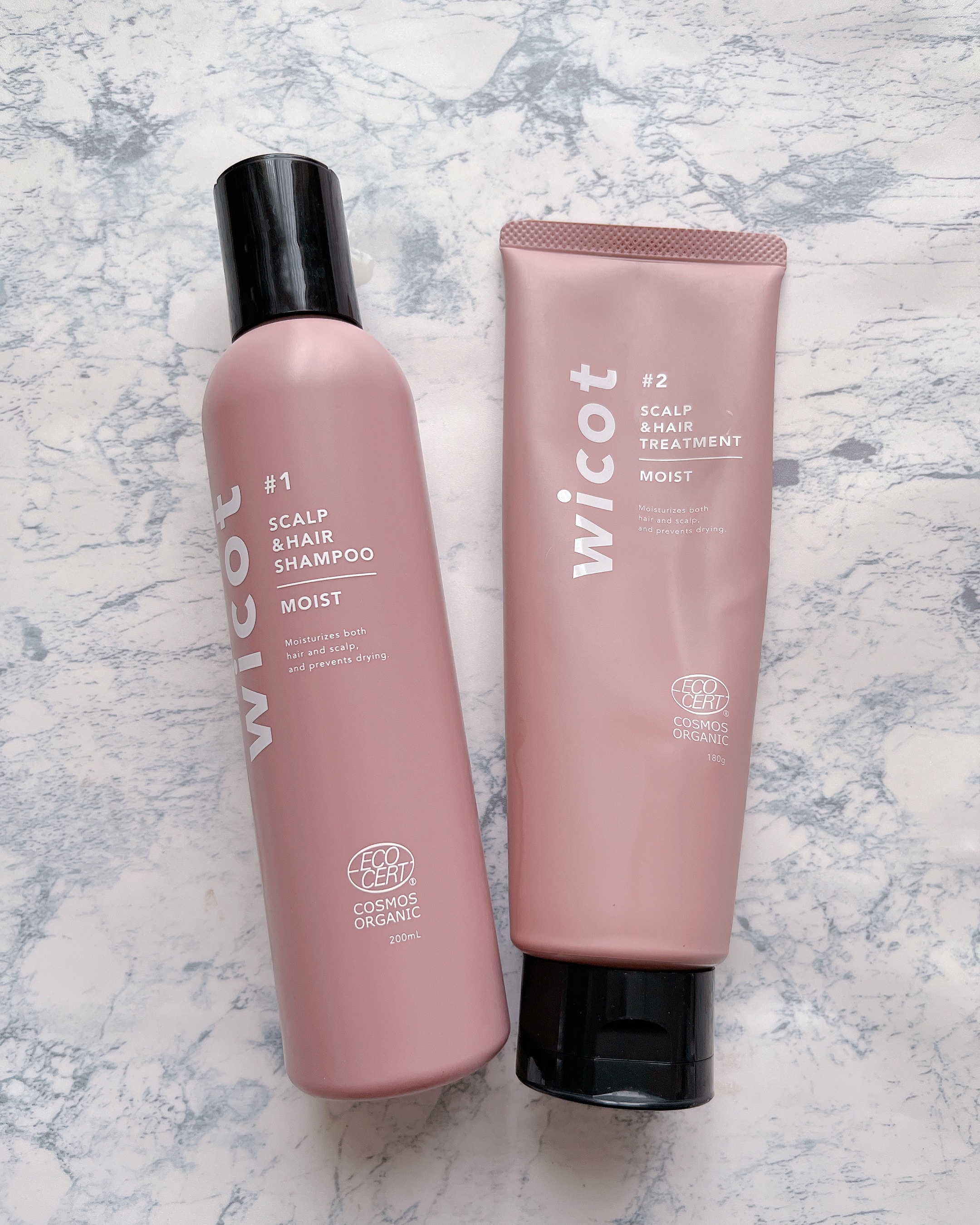 スカルプ＆ヘア シャンプー/トリートメント モイスト/wicot/市販シャンプーを使ったクチコミ（1枚目）