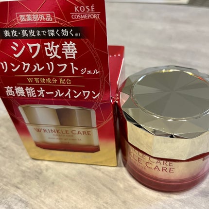 リンクルケア モイストジェルクリーム/グレイスワン/オールインワン化粧品を使ったクチコミ(1枚目)