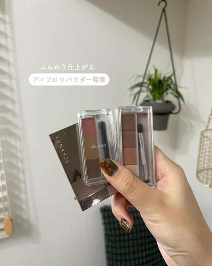 スタイリングアイゾーンコンパクト/LUNASOL/アイシャドウパレットを使ったクチコミ(1枚目)