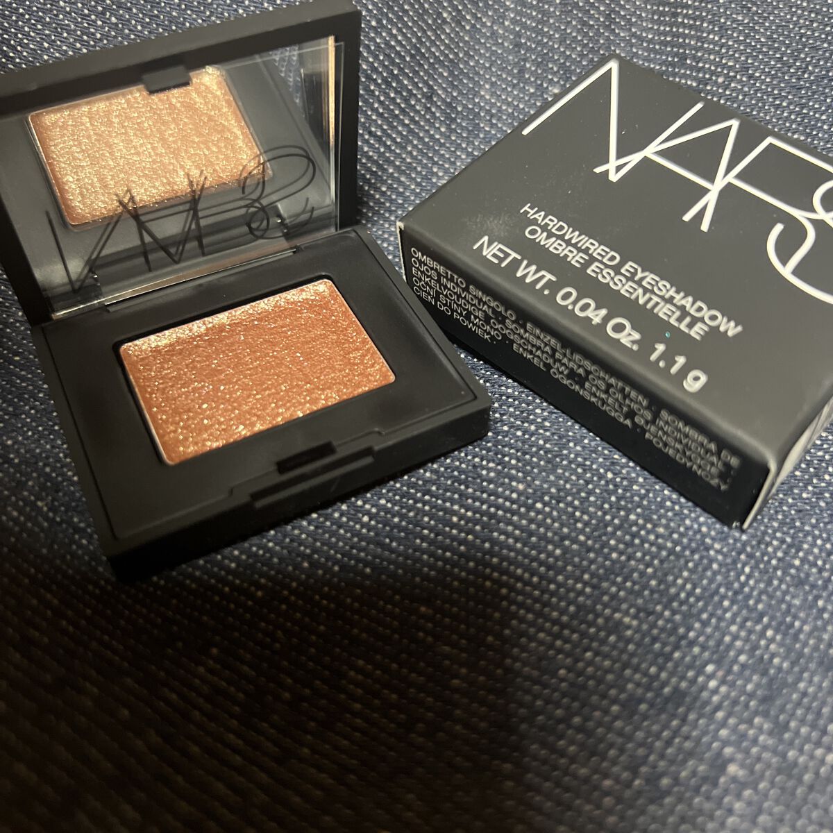 ハードワイヤードアイシャドー 5338/NARS/単色アイシャドウを使ったクチコミ（1枚目）