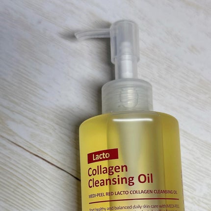 レッドラクトコラーゲンクレンジングオイル/MEDIPEEL/オイルクレンジングを使ったクチコミ(3枚目)