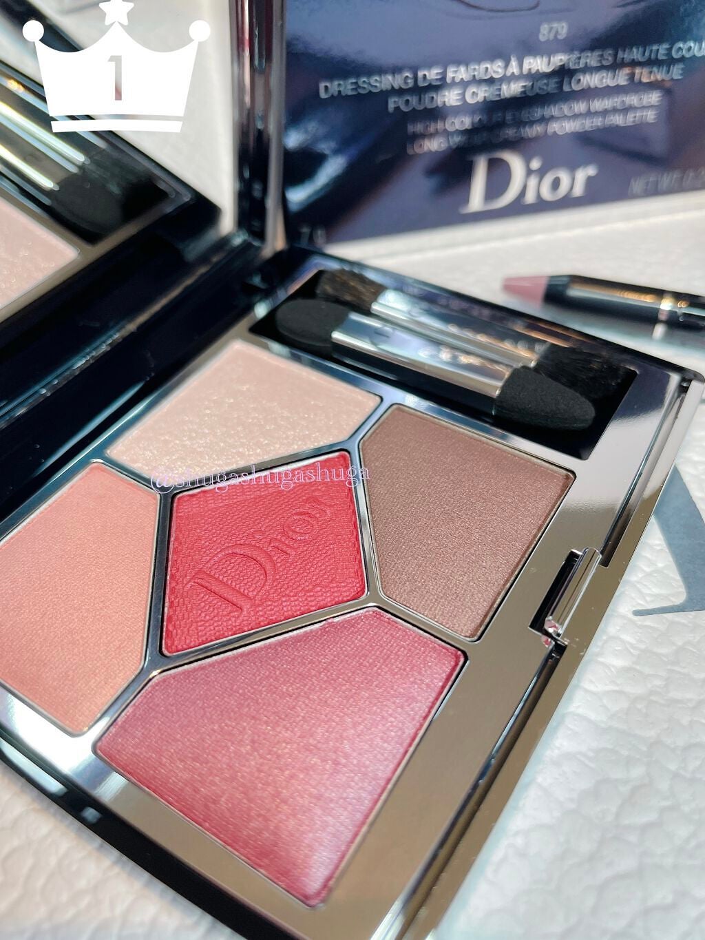 【旧】サンク クルール クチュール/Dior/アイシャドウパレットを使ったクチコミ(1枚目)