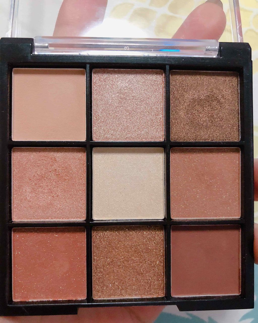 UR GLAM BLOOMING EYE COLOR PALETTE/U R GLAM/アイシャドウパレットを使ったクチコミ(2枚目)