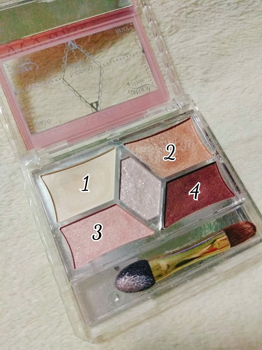 【旧品】パーフェクトスタイリストアイズ/キャンメイク/アイシャドウパレットを使ったクチコミ(2枚目)