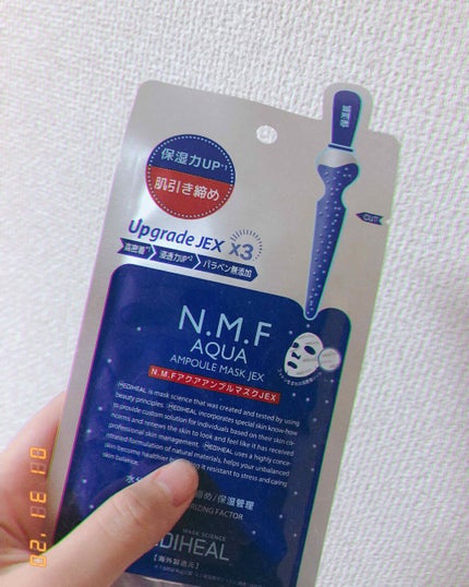 N.M.FアクアアンプルマスクJEX/MEDIHEAL/シートマスク・パックを使ったクチコミ(1枚目)