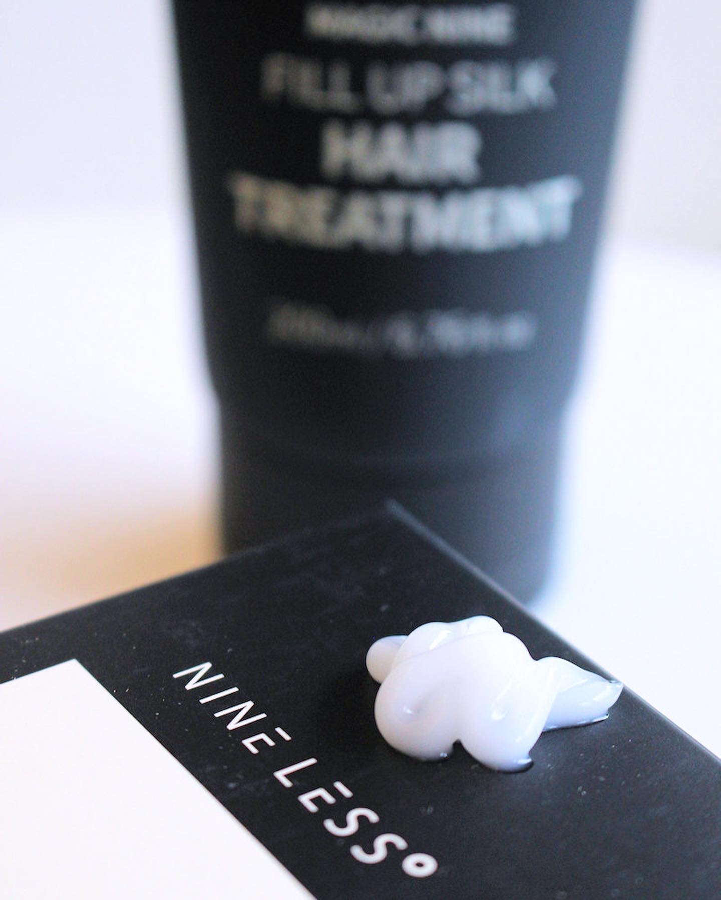 Magic Nine Fill Up Silk Hair Treatment/NINELESS/洗い流すヘアトリートメントを使ったクチコミ（3枚目）