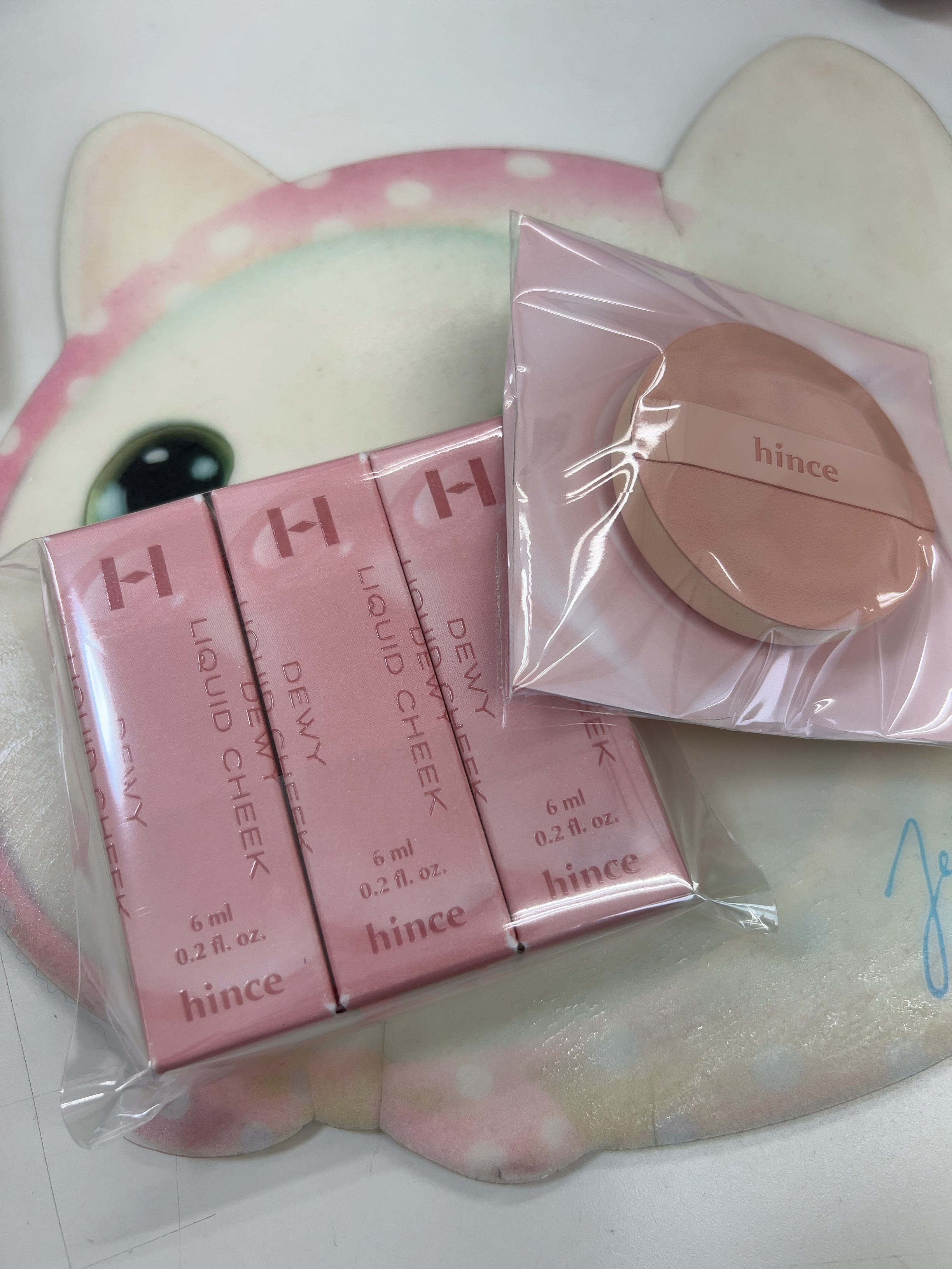 デューイーリキッドチーク/hince/リキッドチークを使ったクチコミ（1枚目）