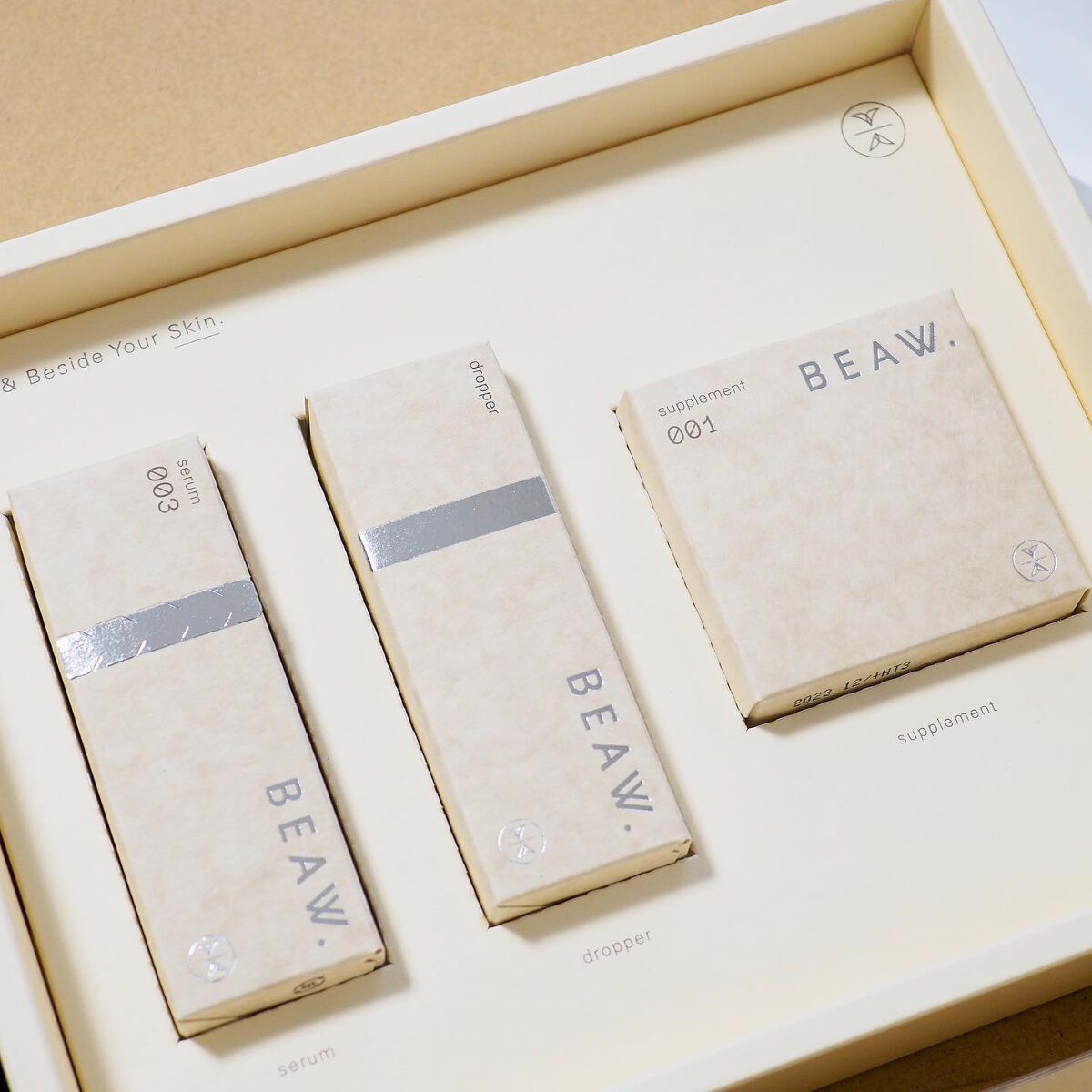 スターターBOX/BEAW./スキンケアキットを使ったクチコミ(3枚目)