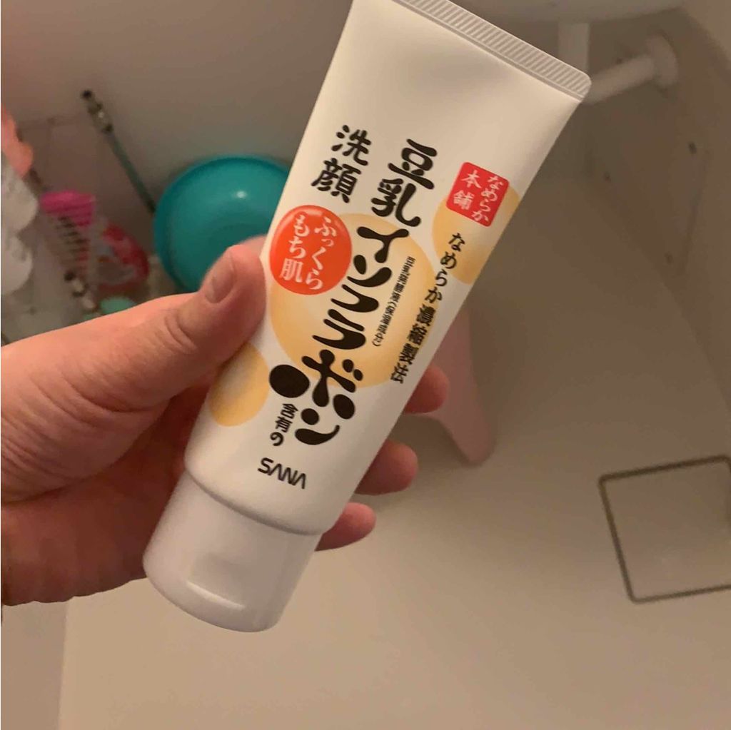 クレンジング洗顔 NA/なめらか本舗/洗顔フォームを使ったクチコミ(1枚目)