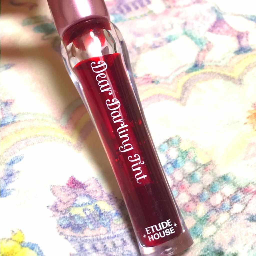 ディアダーリン リップティント(旧)/ETUDE/口紅を使ったクチコミ(4枚目)
