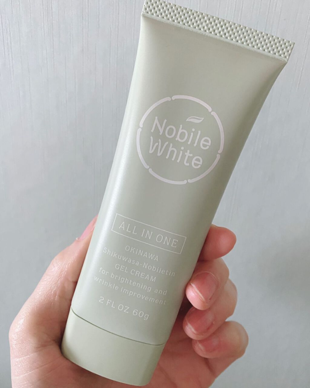 ヤクヨウオールインワンゲルクリーム/ノビレホワイト化粧品/オールインワン化粧品を使ったクチコミ(2枚目)
