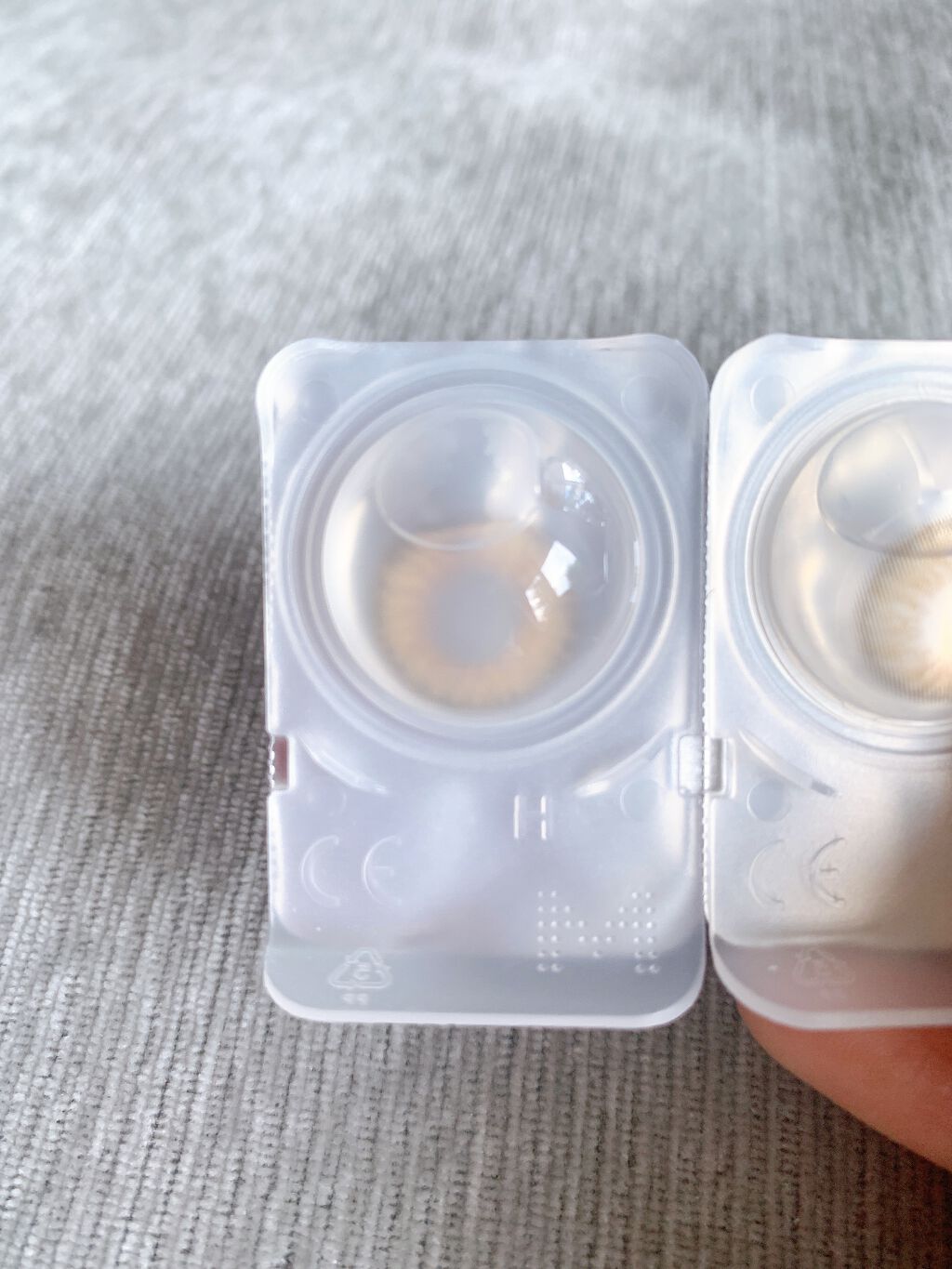 ダズリング3カラーワンデー(Dazzling 3color 1day )/OLOLA/ワンデー（１DAY）カラコンを使ったクチコミ（3枚目）