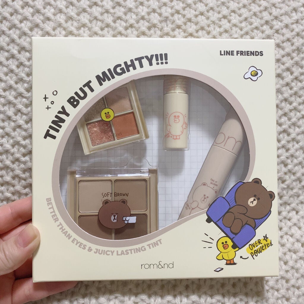 LINE FRIENDS EDITION/rom&nd/メイクアップキットを使ったクチコミ(2枚目)