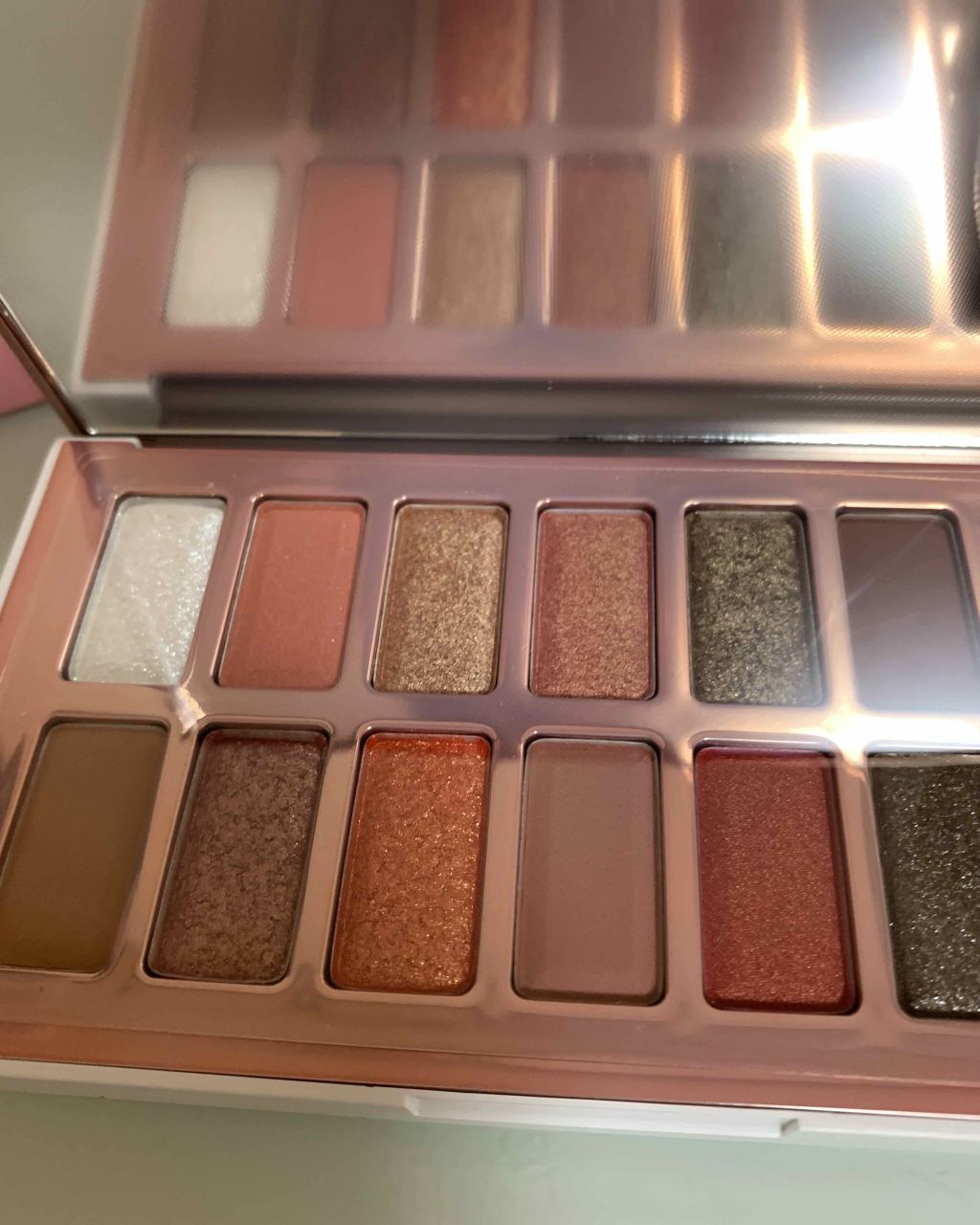 バレンタインボックス2 ピーチパレット/VAVI MELLO/アイシャドウパレットを使ったクチコミ（2枚目）