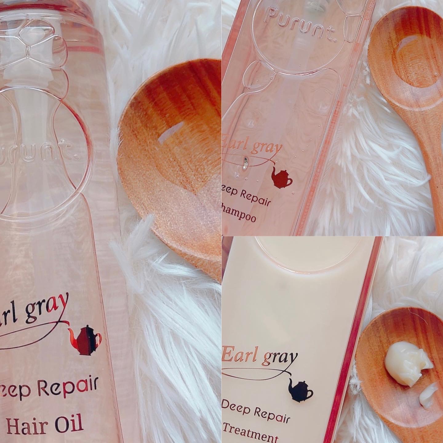 プルント ディープリペア美容液ヘアオイル アールグレイ N/Purunt./ヘアオイルを使ったクチコミ（2枚目）